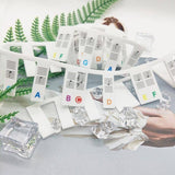 Removable Piano Keyboard Note Labels Reusable Silicone Stickers 88 Keys