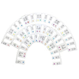 Removable Piano Keyboard Note Labels Reusable Silicone Stickers 88 Keys