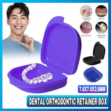Orthodontic Retainer Box Teeth Mouth Denture Dental Case Guard Storage Sport