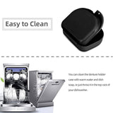 Orthodontic Retainer Box Teeth Mouth Denture Dental Case Guard Storage Sport