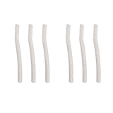 9X Eyebrow Facial Razor Dermaplaning Tool - Wheat Straw Handle