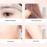 9X Eyebrow Facial Razor Dermaplaning Tool - Wheat Straw Handle