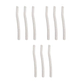 9X Eyebrow Facial Razor Dermaplaning Tool - Wheat Straw Handle