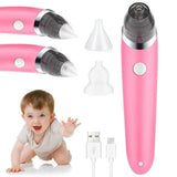 Baby Nasal Aspirator Electric Safe Hygienic Nose Cleaner Snot Sucker For Newborn