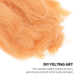 Needle Felting Mat Starter Kit 25 Set Colour Wool Felt Needles Tool DIY Gift