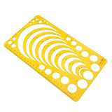 Drafting Circle Template Radius Drawing Stencil Useful Technical Tool Artist Arc