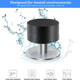 Non Punch Door Stopper Self Adhesive Heavy Duty Stainless Steel Rubber Stopper