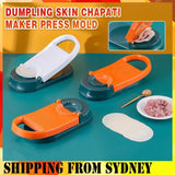 Dumpling Skin Chapati Maker Press Mold Handle Dough Presser Wrapper Mould Pastry