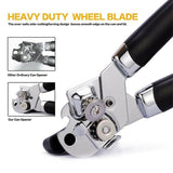 3-in-1Can amp Bottle Opener Classic Stainless Steel Manual Heavy Duty Can Opener
