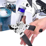 3-in-1Can amp Bottle Opener Classic Stainless Steel Manual Heavy Duty Can Opener