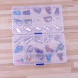 15PCS+1 BOX Guitar Picks Bass Thumb Finger Nail Colorful Plectrum Guitar Banjo