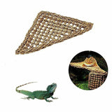 Reptile Hammock Basking Platform Dragon Lounger Bearded Hanging Swing Lizard