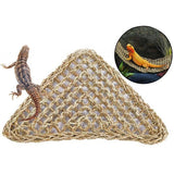 Reptile Hammock Basking Platform Dragon Lounger Bearded Hanging Swing Lizard