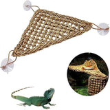 Reptile Hammock Basking Platform Dragon Lounger Bearded Hanging Swing Lizard