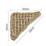 Reptile Hammock Basking Platform Dragon Lounger Bearded Hanging Swing Lizard