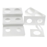 100PCS 2"x2" Cardboard Coin Holders - 35mm for 50c & 20c Coins