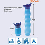 Travel Camping Pee Bottle Portable Urinal Female Emergency Kit Car Toilet Male
