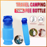 Travel Camping Pee Bottle Portable Urinal Female Emergency Kit Car Toilet Male