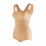 Plus Women Full Body Shaper Seamless Slimming Tummy Control Bodysuit Shapewear