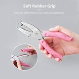 Circle/Heart/Star Shaped Metal Hole Punch Pliers - Paper Hand Puncher