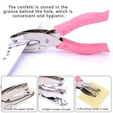 Circle/Heart/Star Shaped Metal Hole Punch Pliers - Paper Hand Puncher