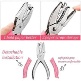 Circle/Heart/Star Shaped Metal Hole Punch Pliers - Paper Hand Puncher