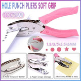 Circle/Heart/Star Shaped Metal Hole Punch Pliers - Paper Hand Puncher