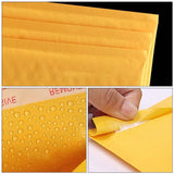 25PCS Poly Bubble Mailer Yellow Colour Multi-Size Plastic Padded Bag
