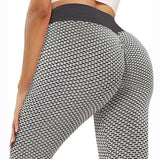 Women Yoga Pants Leggings High Waist Anti Cellulite Butt Lift Gym Fitness