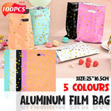 100PCS Kids Star Candy Bags for Party Favors