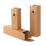 100PCS Kraft Paper Boxes for Cosmetic & Perfume Packaging