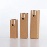 100PCS Kraft Paper Boxes for Cosmetic & Perfume Packaging