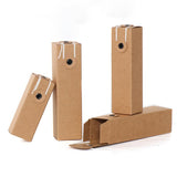 100PCS Kraft Paper Boxes for Cosmetic & Perfume Packaging