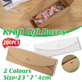 200PCS Kraft Gift Boxes  Paper  handmade candy/chocolate packing box storage DIY
