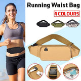 Bum Waist Bag Handy Belt Climbing Hiking Fanny Pack Zip Sport Pouch Large Unisex