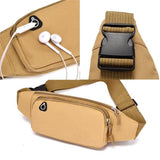 Bum Waist Bag Handy Belt Climbing Hiking Fanny Pack Zip Sport Pouch Large Unisex