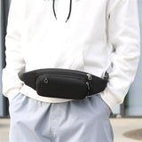 Bum Waist Bag Handy Belt Climbing Hiking Fanny Pack Zip Sport Pouch Large Unisex