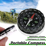 Mini Pocket Compass for Camping Hiking & Outdoor Navigation