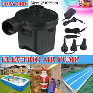 12V/240V Electric Air Pump Inflator Deflator Pumps for Airbed Bed Mattress Pool