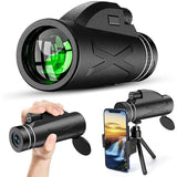 80X100 HD Binoculars Telescope Night Vision Starscope Phone Camera Zoom Tripod