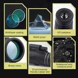 80X100 HD Binoculars Telescope Night Vision Starscope Phone Camera Zoom Tripod