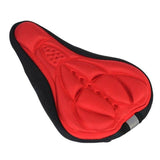 Thick Silicone Bike Seat Cover Comfort Gel Cycling Bicycle Saddle Cushion Pad
