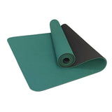 TPE Yoga Mat Eco Friendly Exercise Fitness Gym Pilates Non Slip Dual Layer