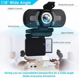1080P HD Webcam USB 2.0 PC & Laptop Camera with Mic