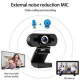 1080P HD Webcam USB 2.0 PC & Laptop Camera with Mic