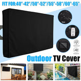 40-65 Inch Dustproof Waterproof TV Cover Outdoor Patio Flat Television Protector