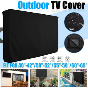 40-65 Inch Dustproof Waterproof TV Cover Outdoor Patio Flat Television Protector