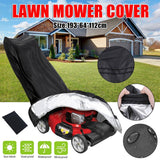 Universal Waterproof UV Lawn Mower Cover 193*64*112cm Rain Protection