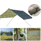 Waterproof Outdoor Camping Tarp Rain Fly Tent for Canopy Hammock Hiking Cover