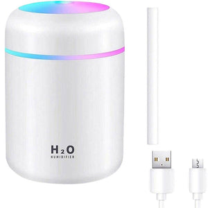 1L Ultrasonic Air Humidifier Mist Aroma Diffuser Oil Purifier LED Light USB OZ